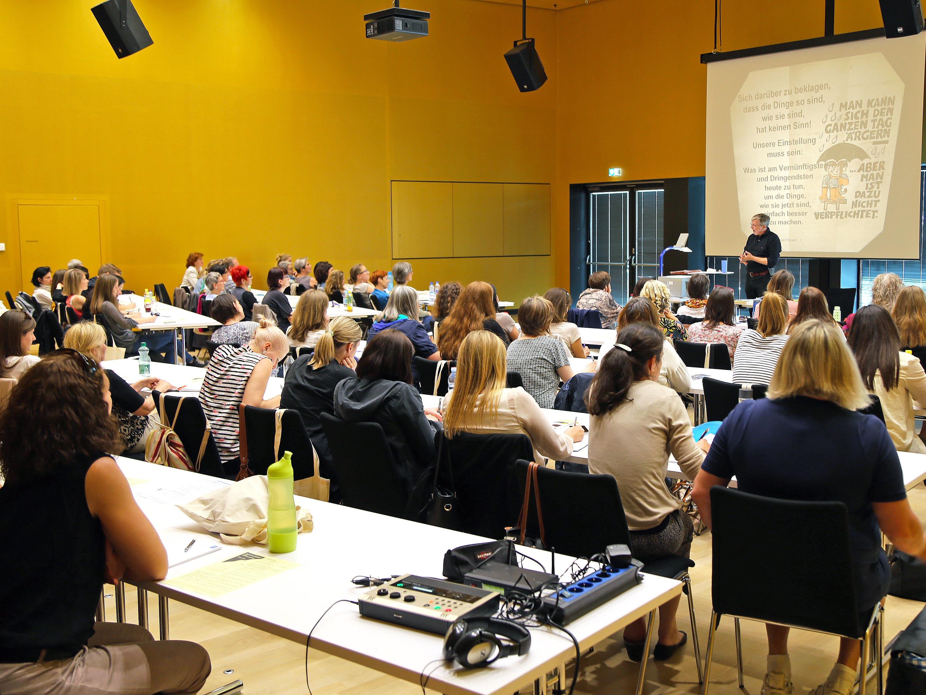 Nach 16 Jahren fand zum dritten Mal der Heilpädagogische Kongress wieder im Feldkircher Montforthaus statt.