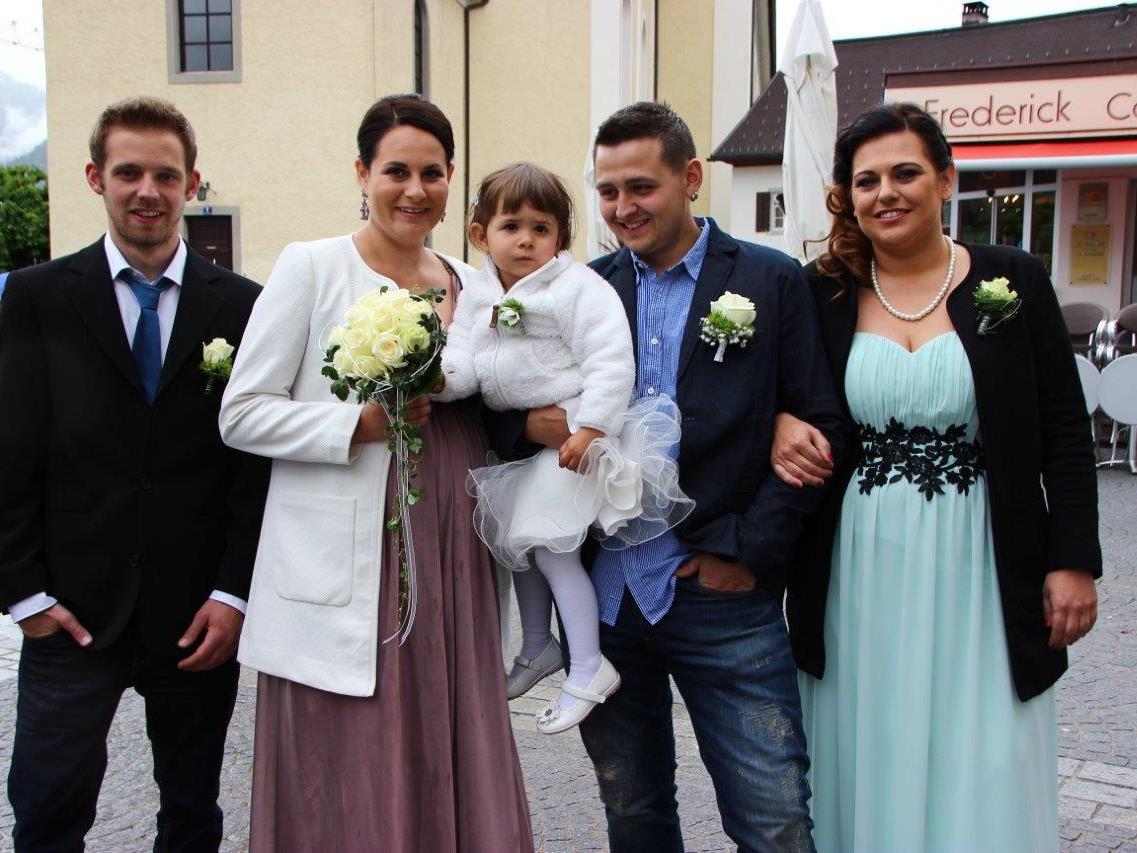 Ricarda Tschofen und Lukas Konzett haben sich vermählt.