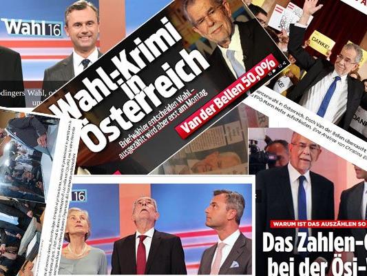 Die Bundespräsidentschaft-Stichwahl in Österreich stößt auch international auf große Aufmerksamkeit.