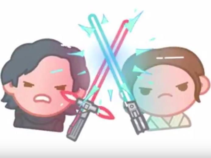 Star Wars: The Force Awakens in der Emoji-Version