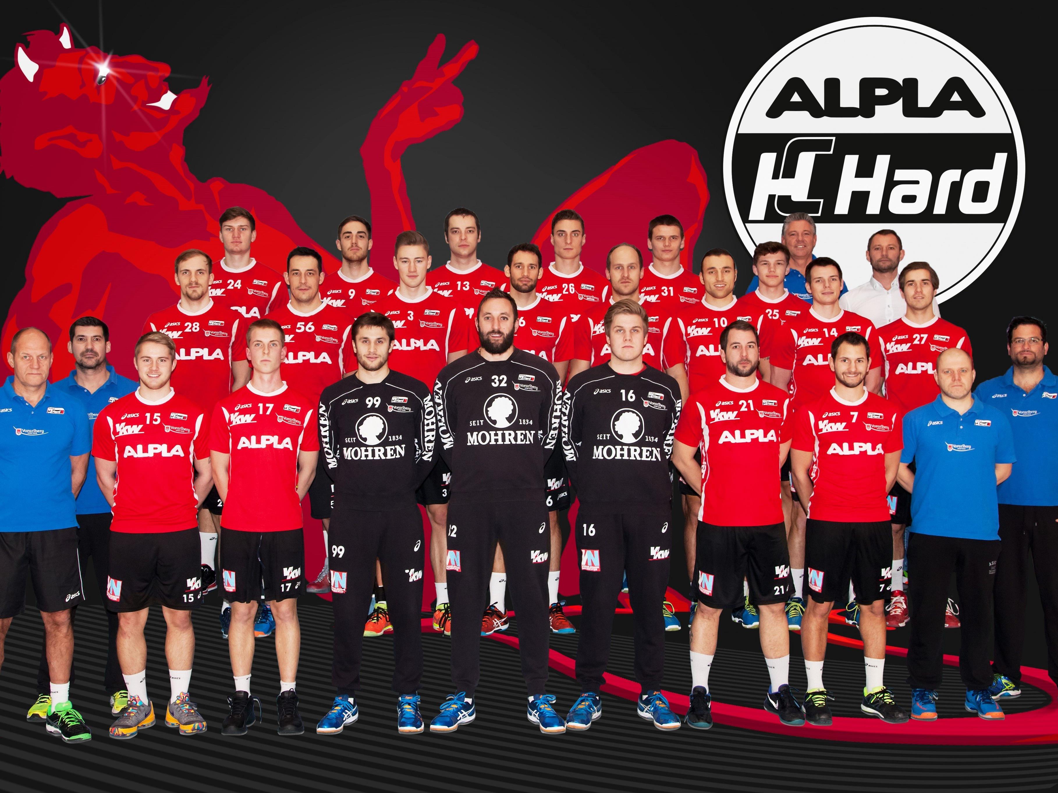 Nach vier Meistertiteln in Serie belegte der ALPLA HC Hard in dieser Saison den dritten Platz.