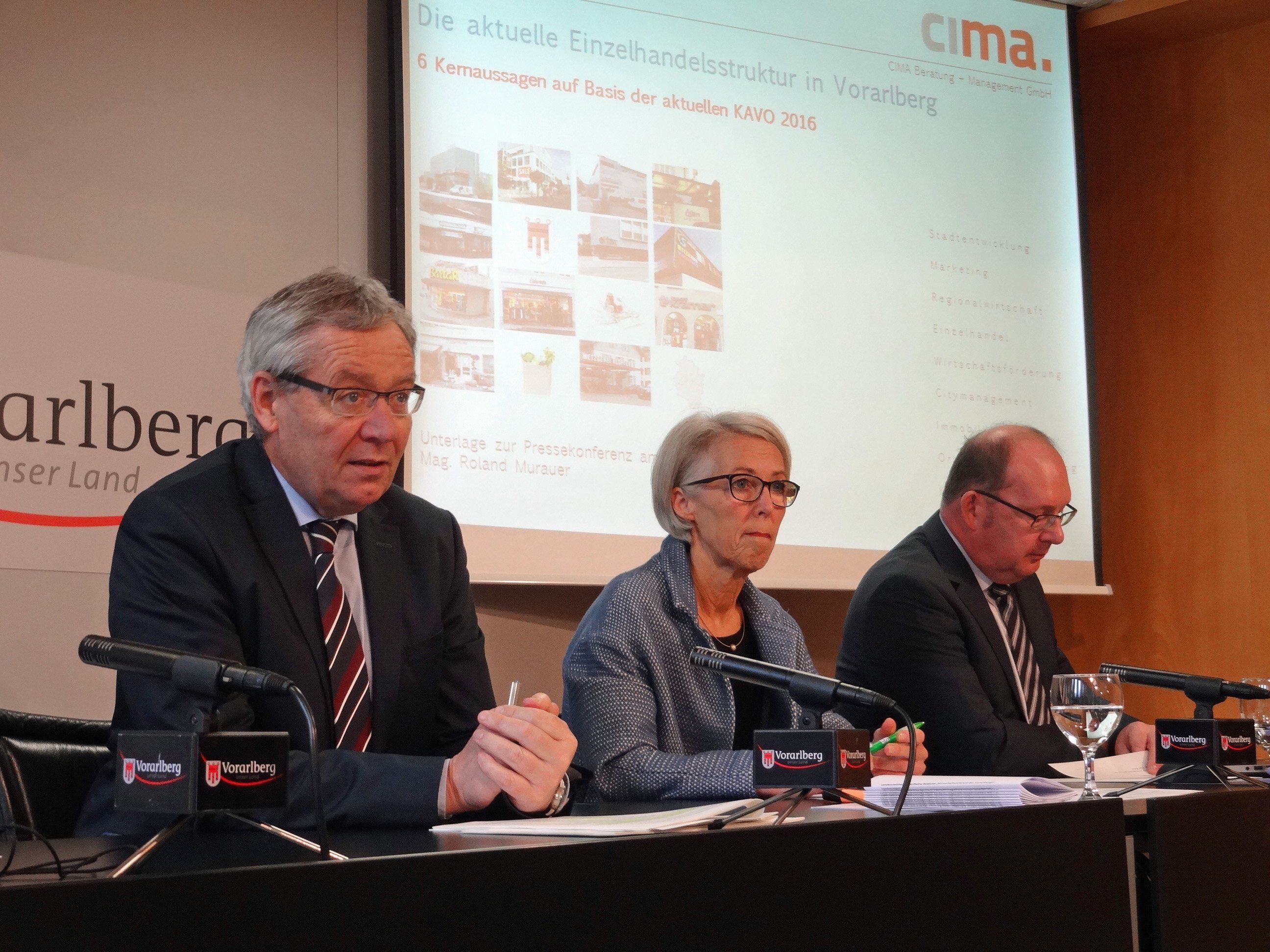 Eine Studie zur Einzelhandelsstruktur in Vorarlberg zeigt eine hohe Kaufkraftbindung im Ländle. Eine Studie zur Einzelhandelsstruktur in Vorarlberg zeigt eine hohe Kaufkraftbindung im Ländle.