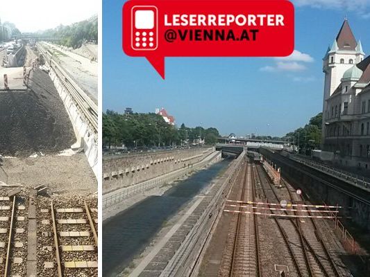 So sieht es aktuelle auf der U4-Baustelle aus. So sieht es aktuelle auf der U4-Baustelle aus.