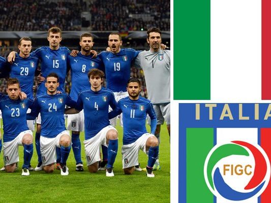 Kader und Teamportrait der italienischen Nationalmannschaft. Kader und Teamportrait der italienischen Nationalmannschaft.