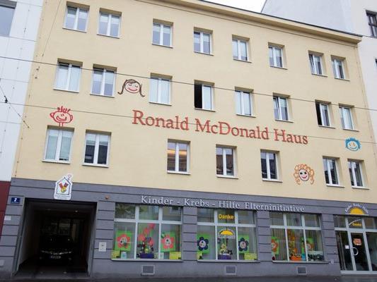 Das Ronald McDonald-Kinderhilfehaus gegenüber dem St. Anna-Kinderspital.