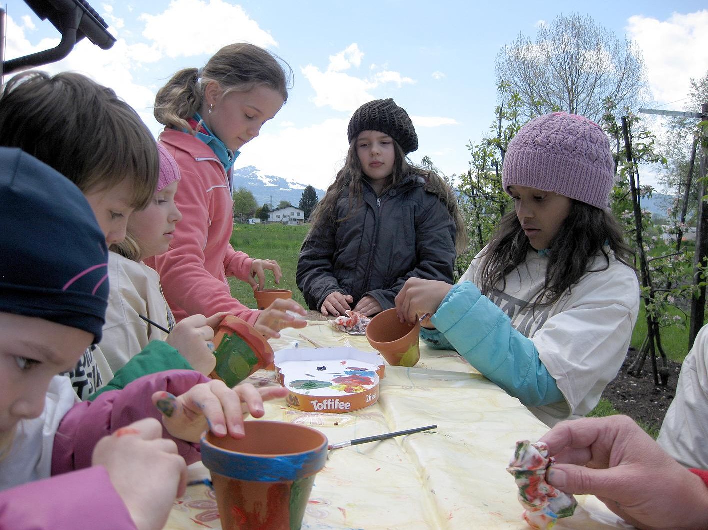 Die Kinder waren mit Begeisterung dabei Die Kinder waren mit Begeisterung dabei