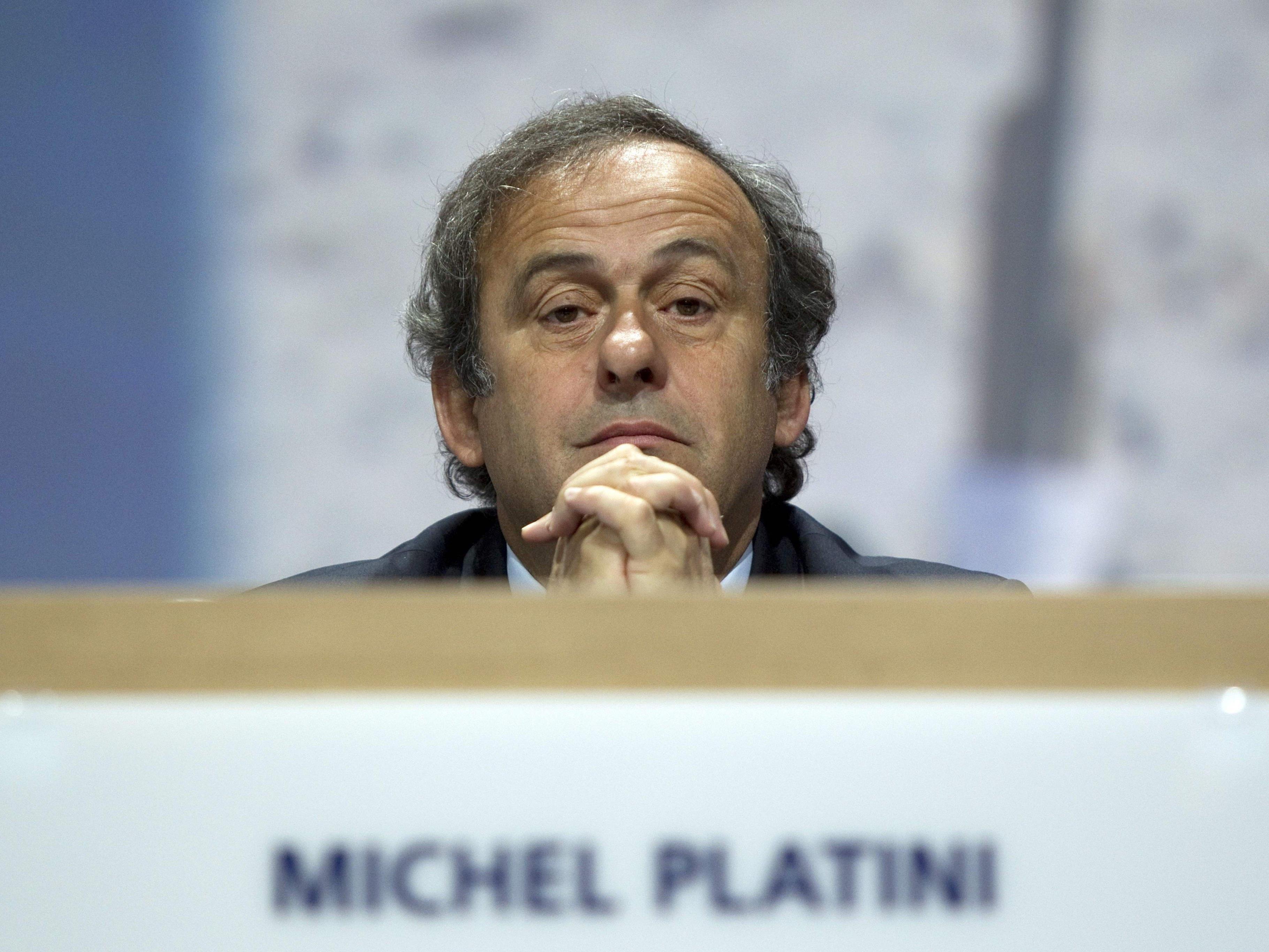 Platini verkündete Rücktritt als UEFA-Präsident