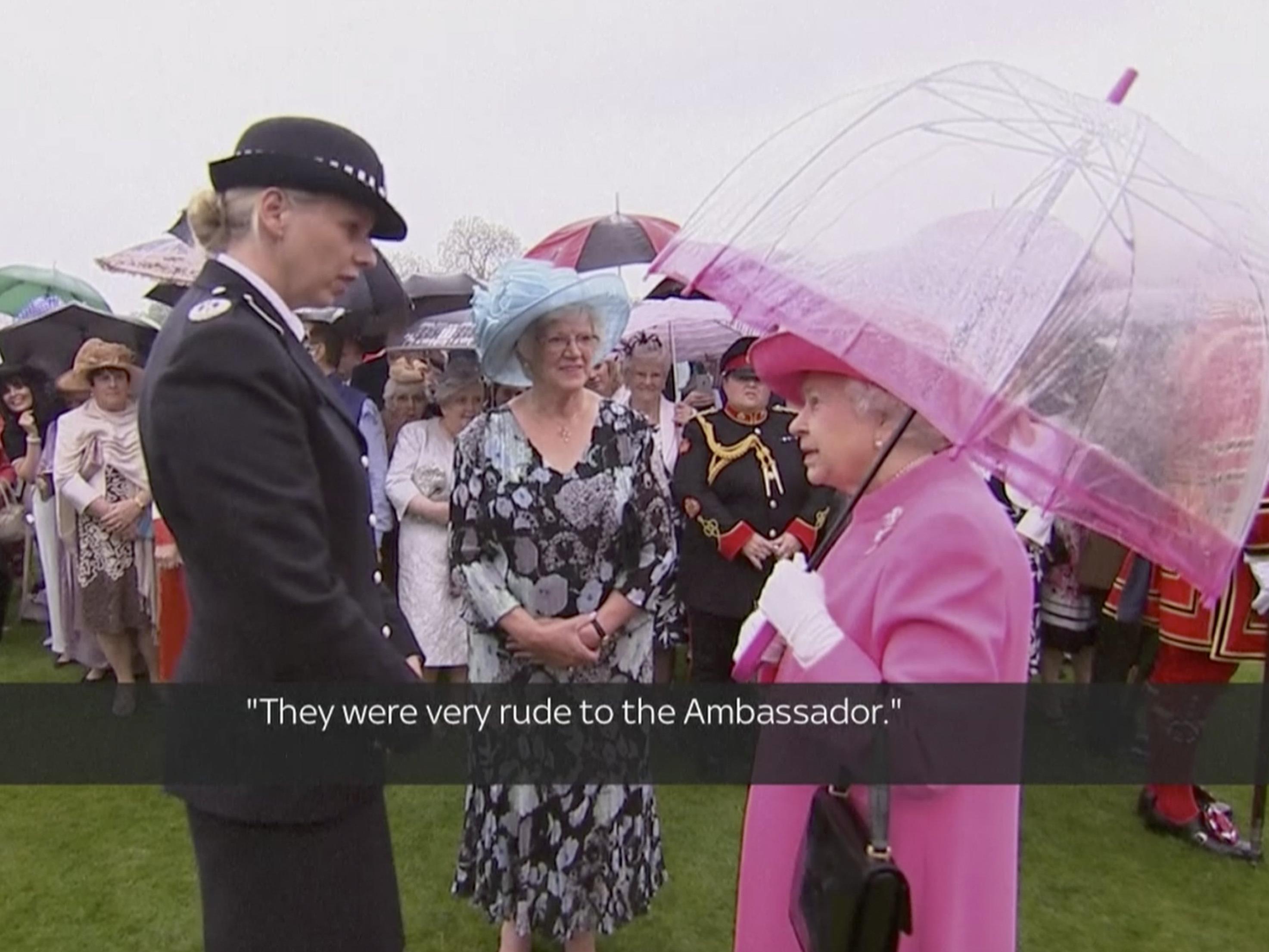 The Queen is not amused - BBC zeichnet undiplomatische Worte auf.