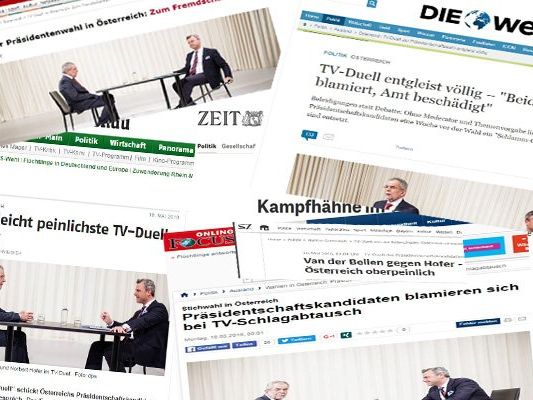 Die Schlagzeilen nach dem TV-Duell sind entsprechend ausgefallen. Die Schlagzeilen nach dem TV-Duell sind entsprechend ausgefallen.