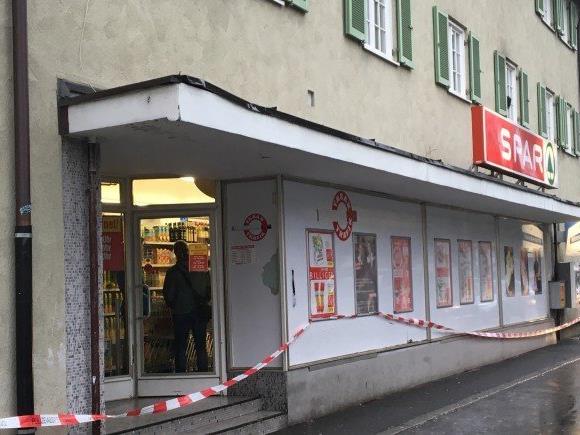 Nach Überfall auf einen Spar-Markt in Bregenz-Vorkloster