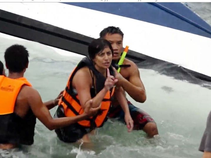 Drei Touristen starben bei dem Bootsunfall. Drei Touristen starben bei dem Bootsunfall.