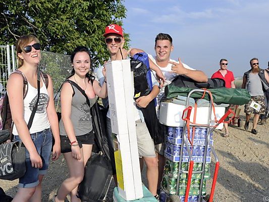 Hier ist der anstrengendste Teil der Anreise wohl schon vorbei Hier ist der anstrengendste Teil der Anreise wohl schon vorbei