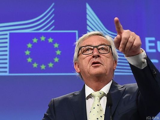 Juncker gibt Briten die Richtung vor Juncker gibt Briten die Richtung vor