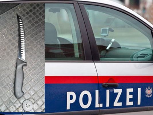 Das Messer wurde von der Polizei sichergestellt. Das Messer wurde von der Polizei sichergestellt.