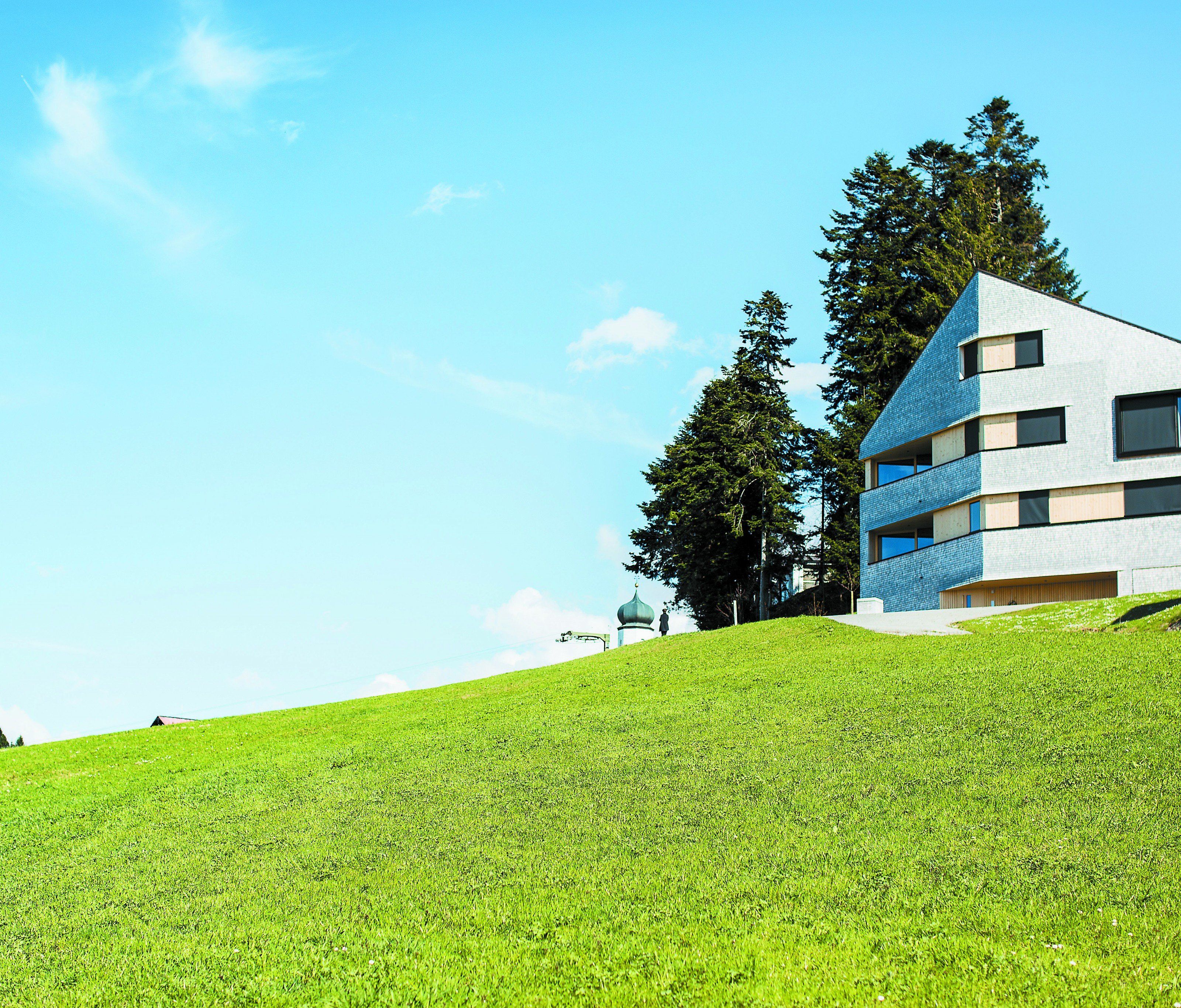 Architekt Juri Troy feilte lange am Baukörper dieses Hauses. Architekt Juri Troy feilte lange am Baukörper dieses Hauses.
