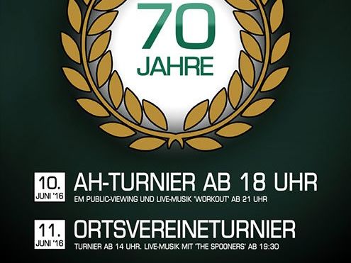 Programm des FCL zum "70er Jubiläum"