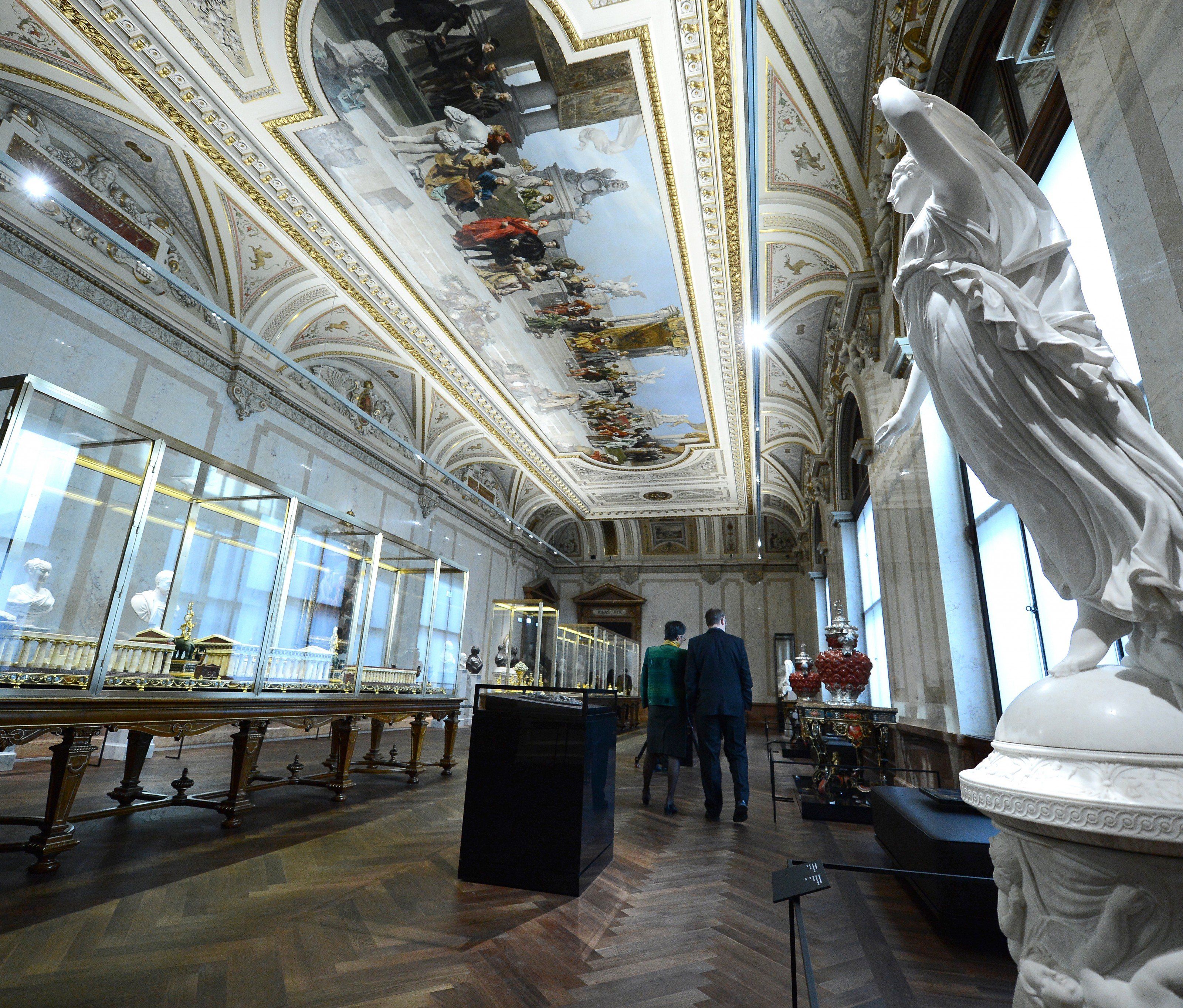 Fotoausstellung im Kunsthistorischen Museum. Fotoausstellung im Kunsthistorischen Museum.