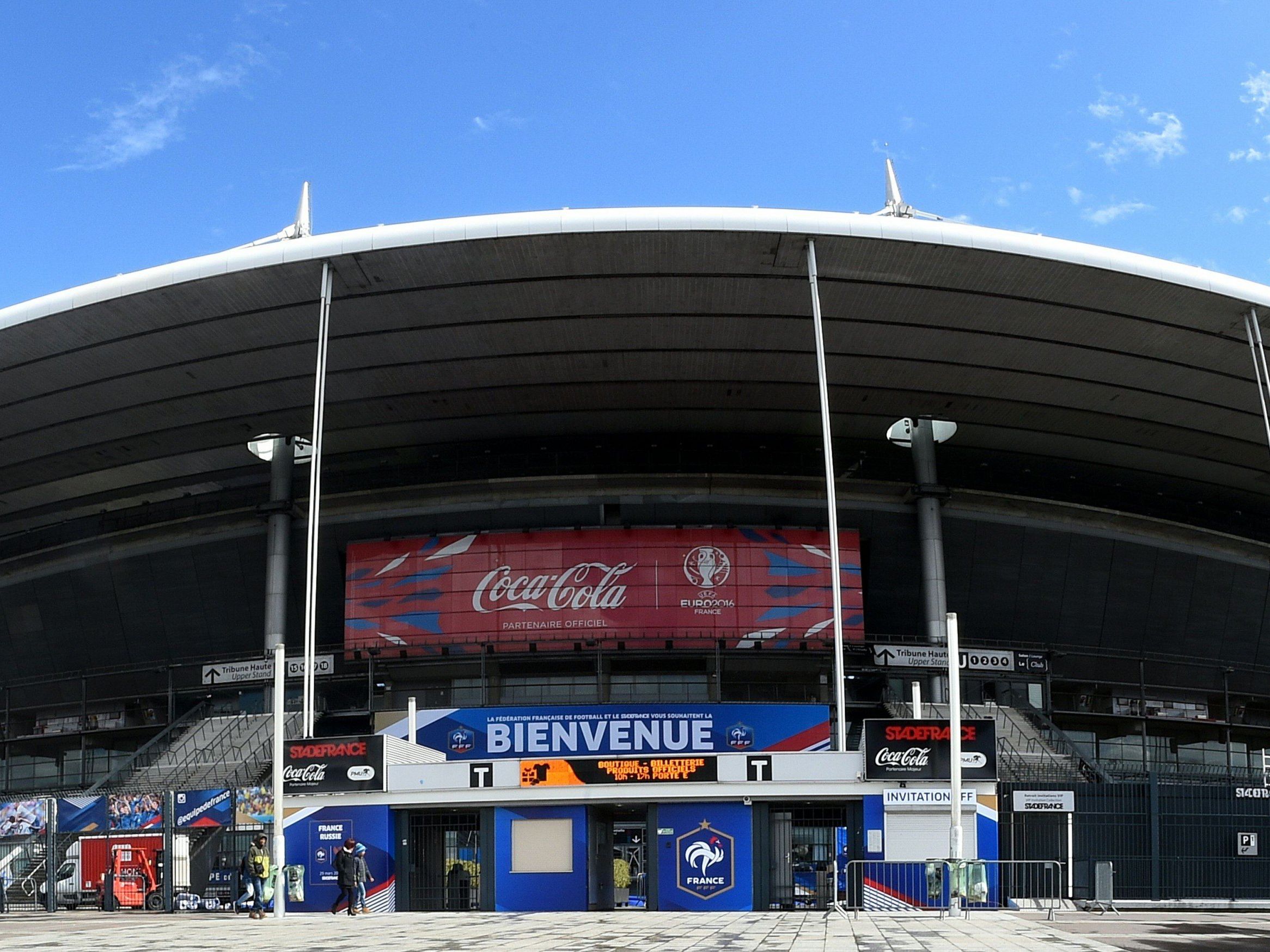 Das Stade de France in Saint-Denis, nördlich von Paris. Das Stade de France in Saint-Denis, nördlich von Paris.
