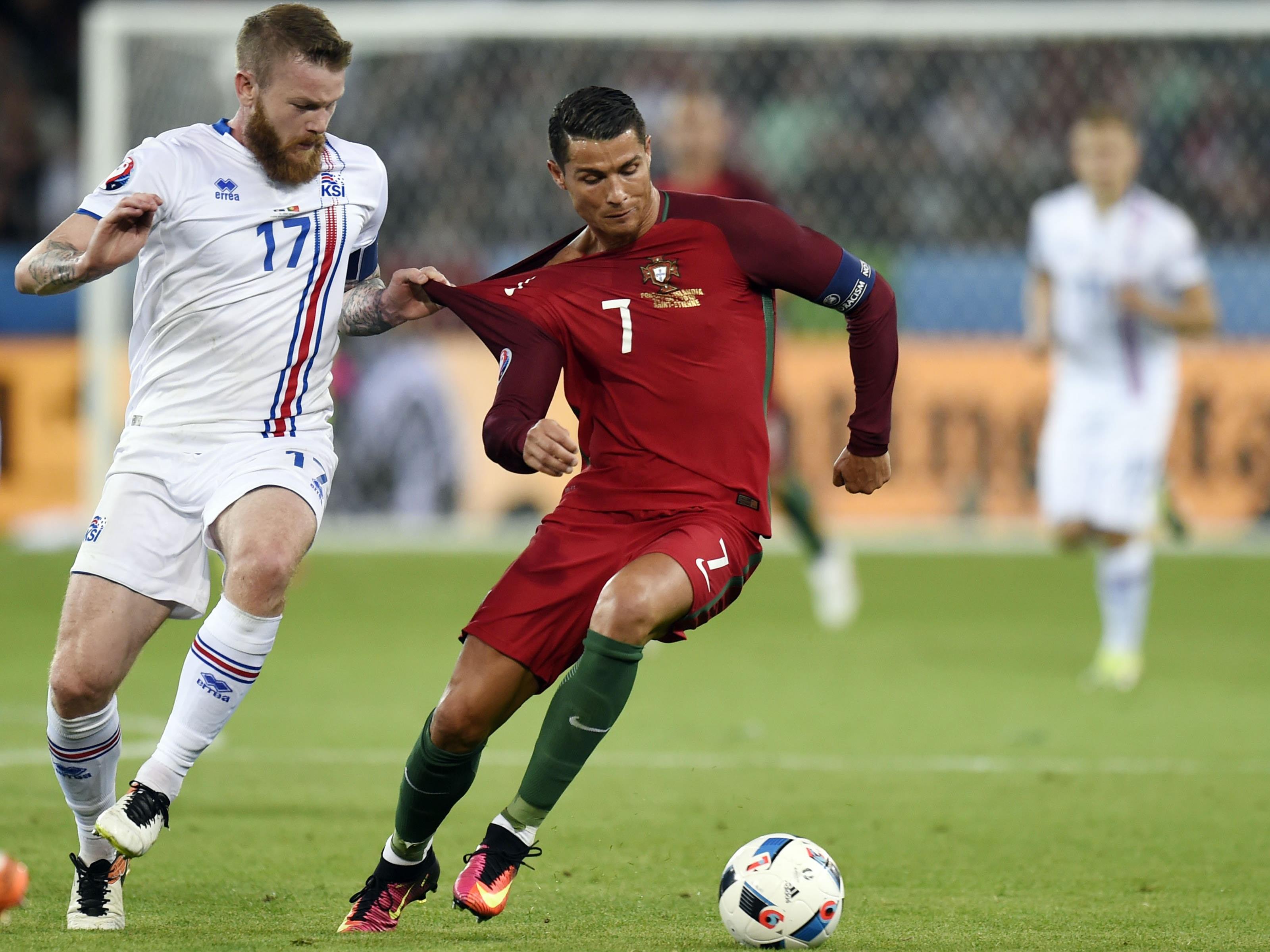Für Ronaldo und Co. reichte es nur zu einem 1:1 gegen Island.