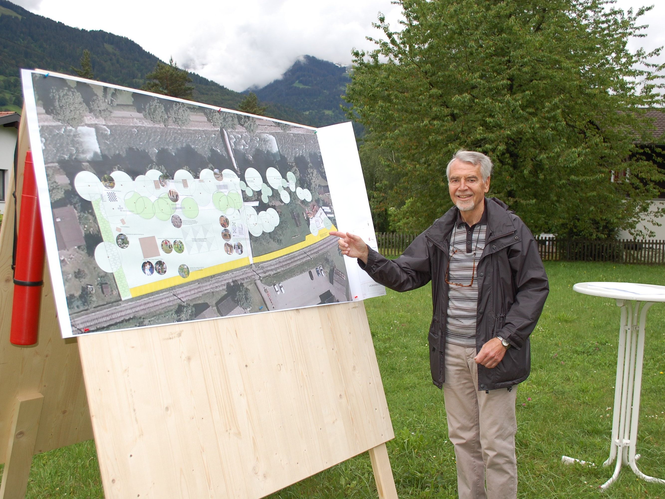 Das Projekt der brachliegende Litzparkfläche wurde vergangene Woche öffentlich präsentiert.