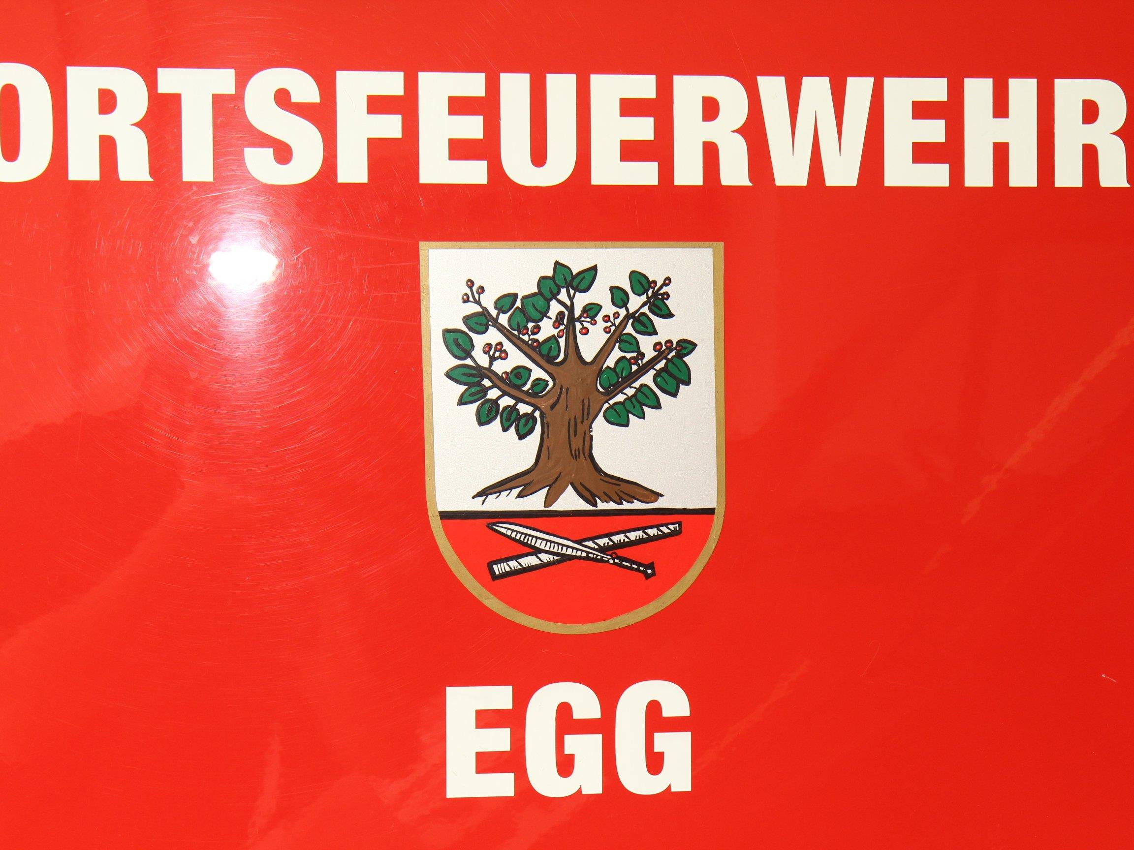 Die Feuerwehren Egg und Großdorf mussten aufgrund der starken Regenfälle ausrücken.