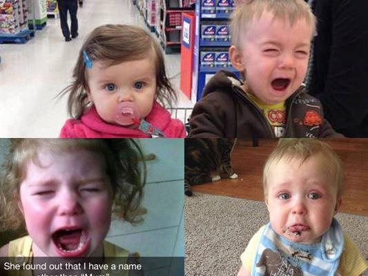 Es gibt viele Gründe, warum Kinder weinen...
