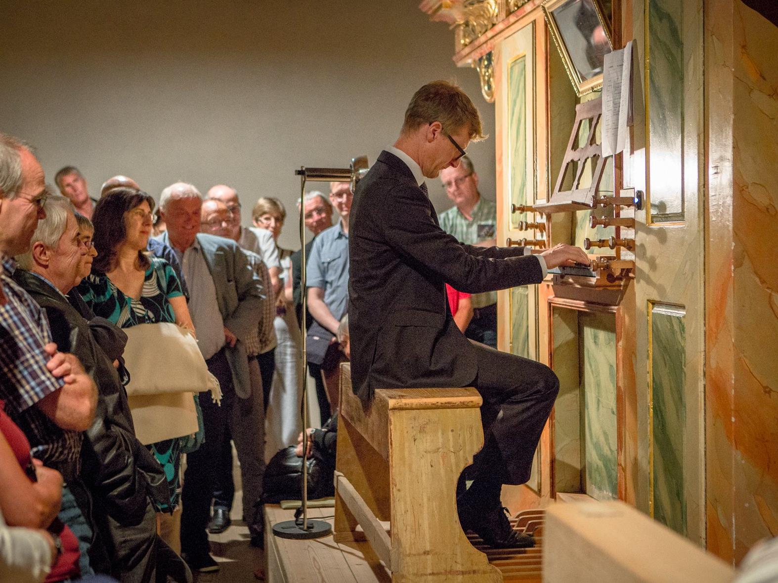 Organist Martin Heini konzipierte das Programm des Orgel-Schwerpunktes.