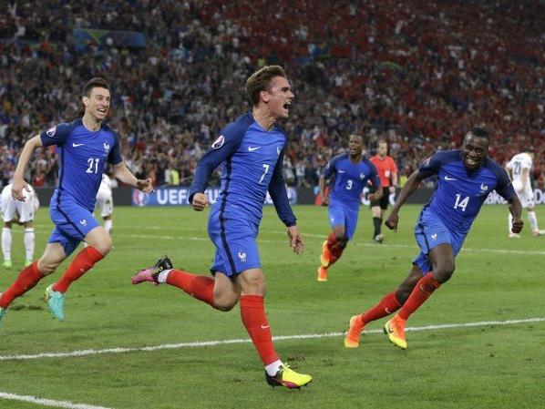 Griezmann erzielte das wichtige 1:0 für EM-Gastgeber Frankreich.