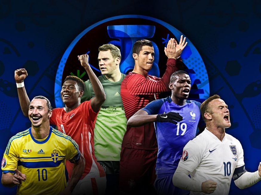 Die Euro 2016 geht in Frankreich über die Bühne. Die Euro 2016 geht in Frankreich über die Bühne.