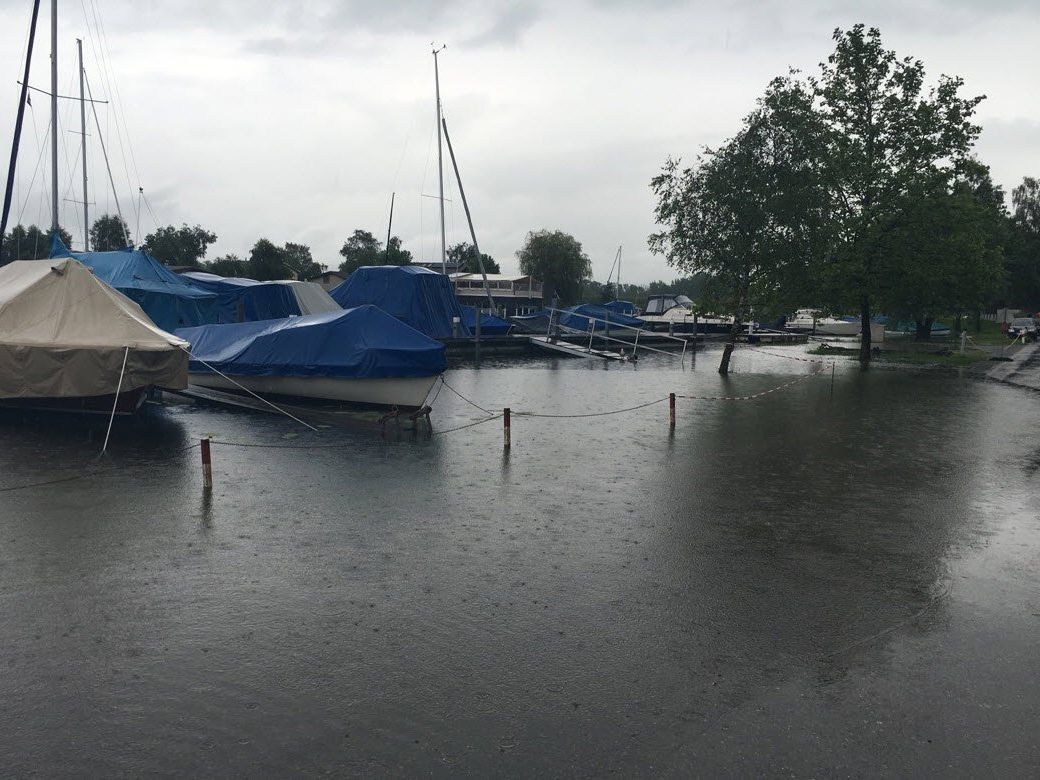 Vor allem in Fußbach ist die Situation angespannt Vor allem in Fußbach ist die Situation angespannt