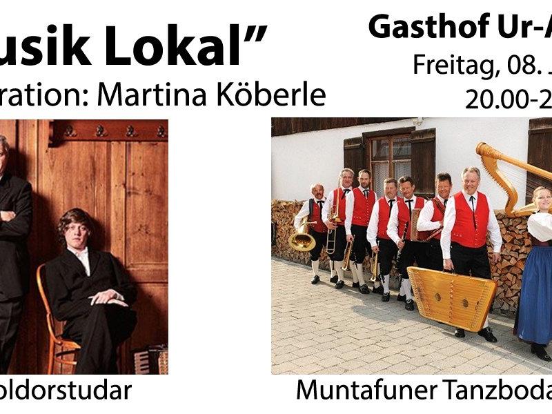 Musik lokal im GH Ur-Alp