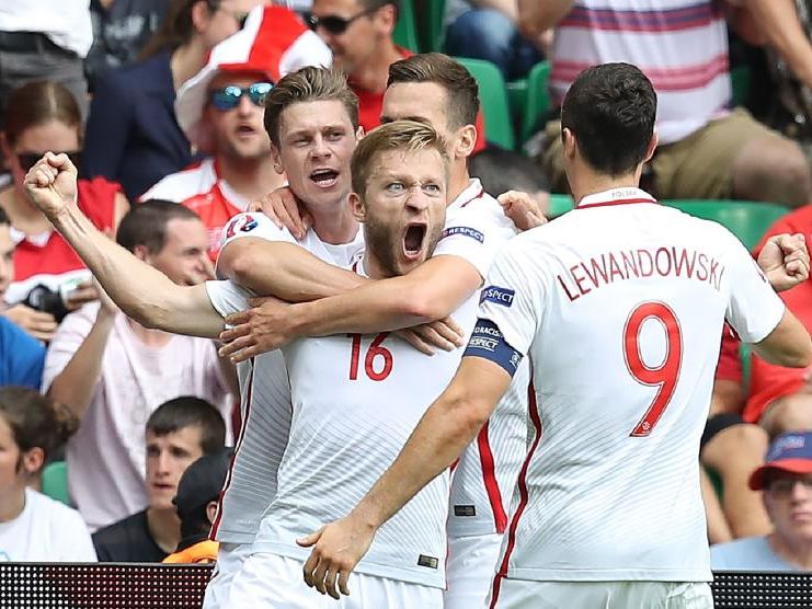Jakub Blaszczykowski erzielte die Führung gegen Schweiz Jakub Blaszczykowski erzielte die Führung gegen Schweiz