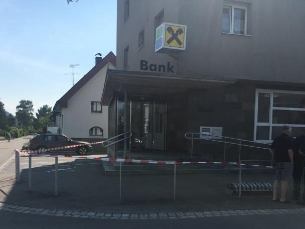 Raiffeisenbank in Herrenried wurde überfallen
