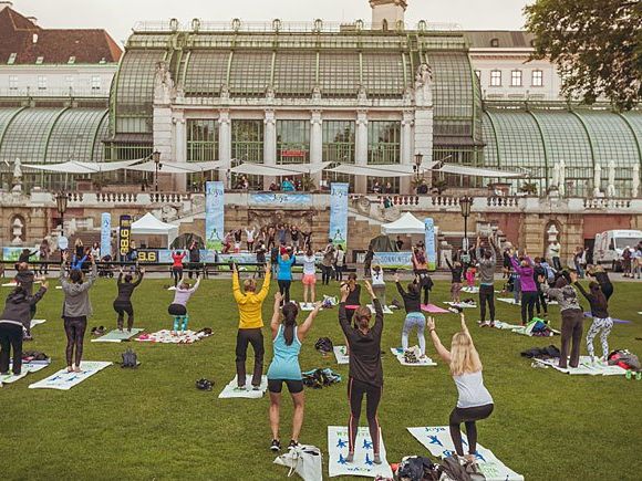 Bei der JOYA Yoga Convention 2016 Bei der JOYA Yoga Convention 2016