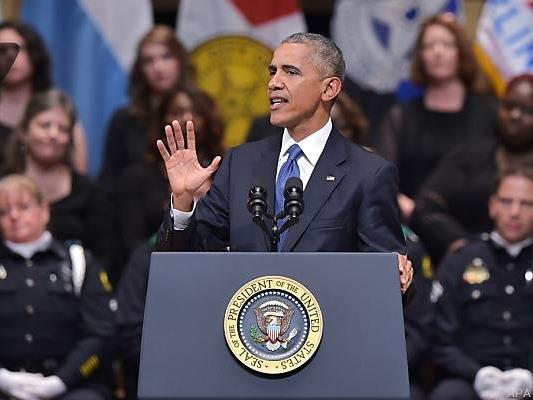 Obama hielt in Dallas eine emotionale Rede
