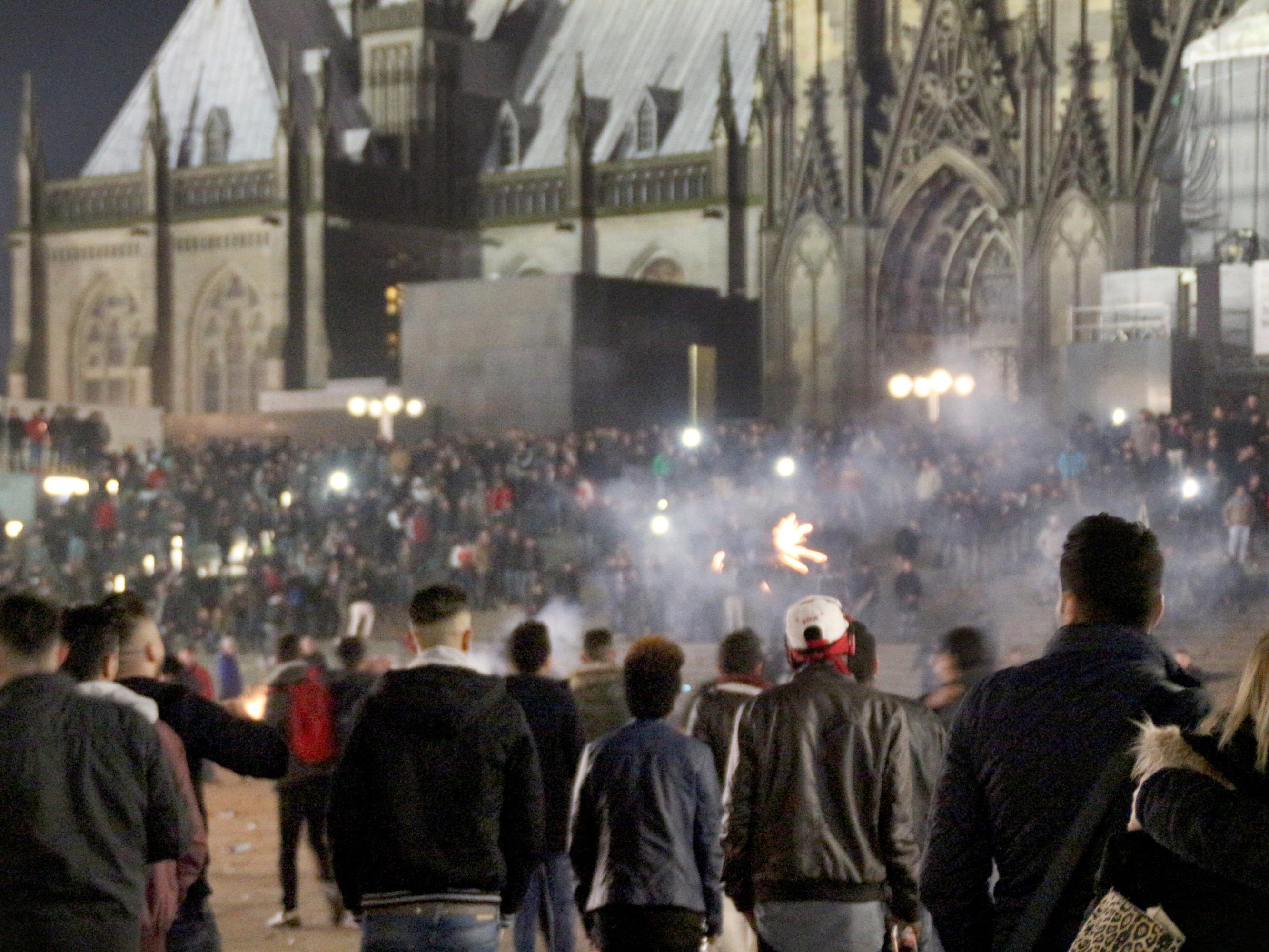 In der Silvesternacht gab es in Köln hunderte Übergriffe