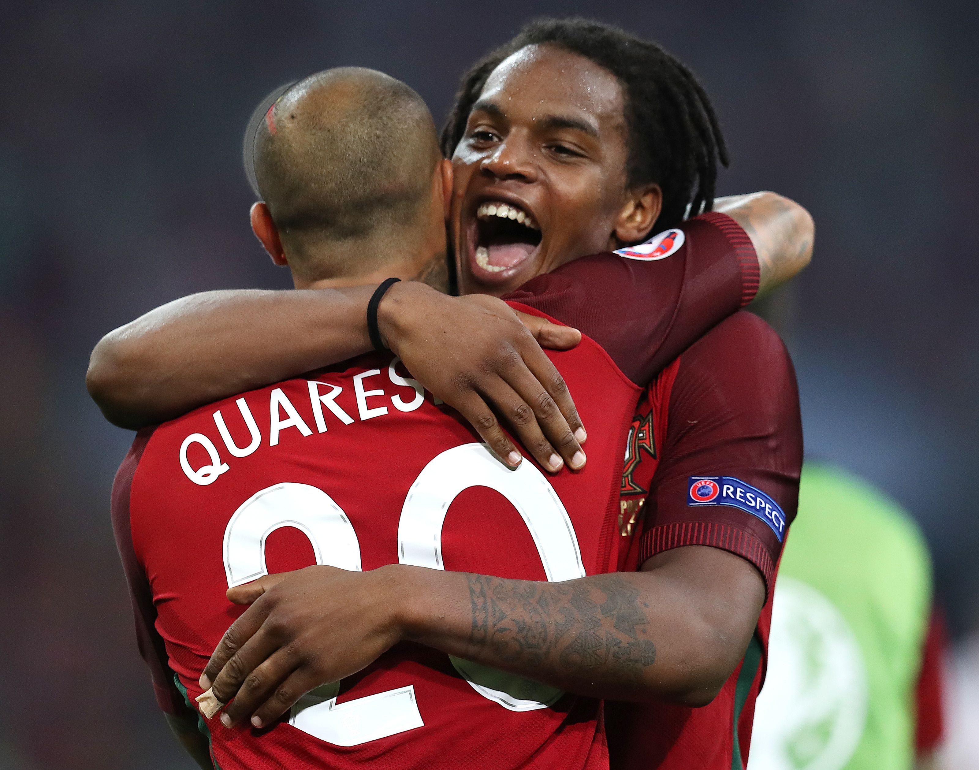 Renato Sanches schoss den wichtigen Treffer für Portugal Renato Sanches schoss den wichtigen Treffer für Portugal