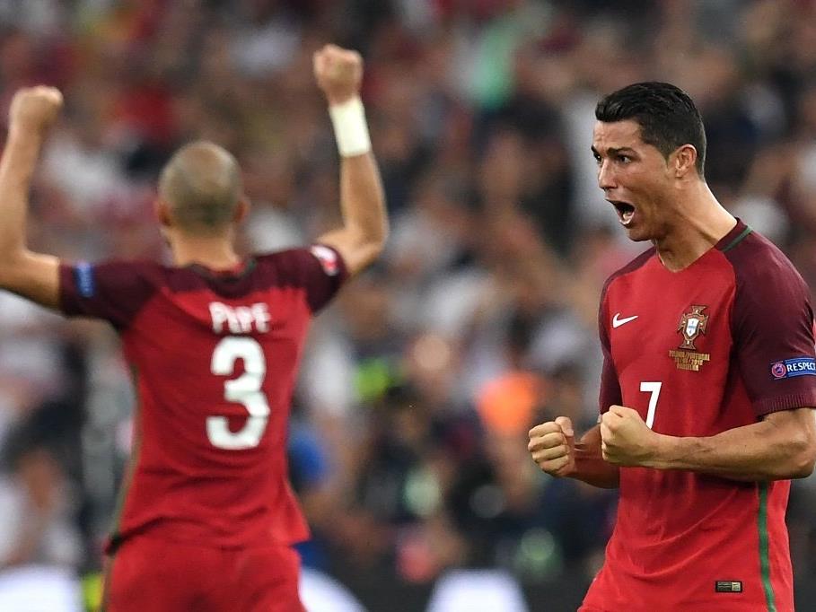 Ronaldo steht mit Portugal im EM-Halbfinale.