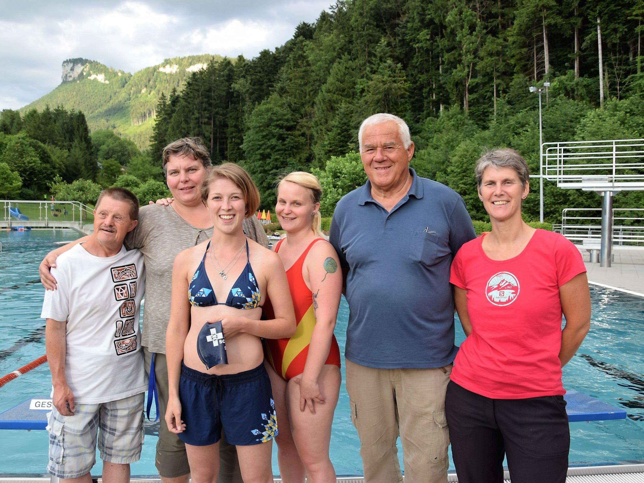 Ein aktives Team trainiert die Kinder und Jugendlichen der Wasserrettung Götzis und hält Schwimmkurse im Sommer ab