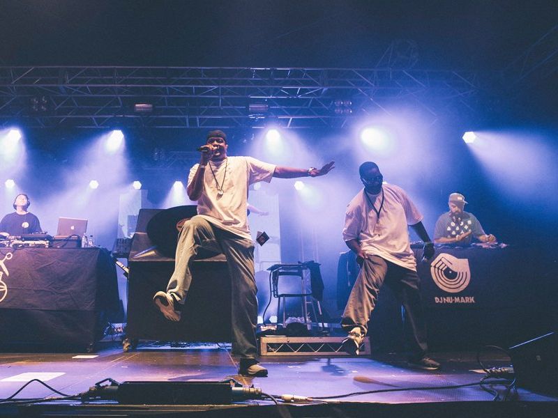Jurassic 5 am Dienstag, den 19.07., beim poolbar-Festival Jurassic 5 am Dienstag, den 19.07., beim poolbar-Festival