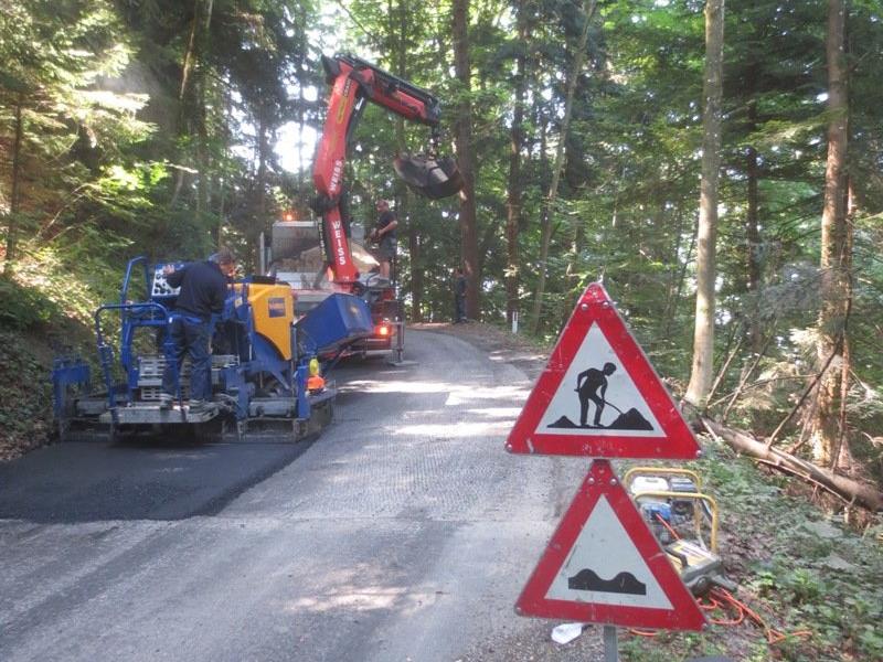 Die Pfänderstraße muss am 11. Juli wegen Sanierungs- und Asphaltierungsarbeiten gesperrt werden, die Umleitungsroute über Eichenberg ist ausgewiesen.