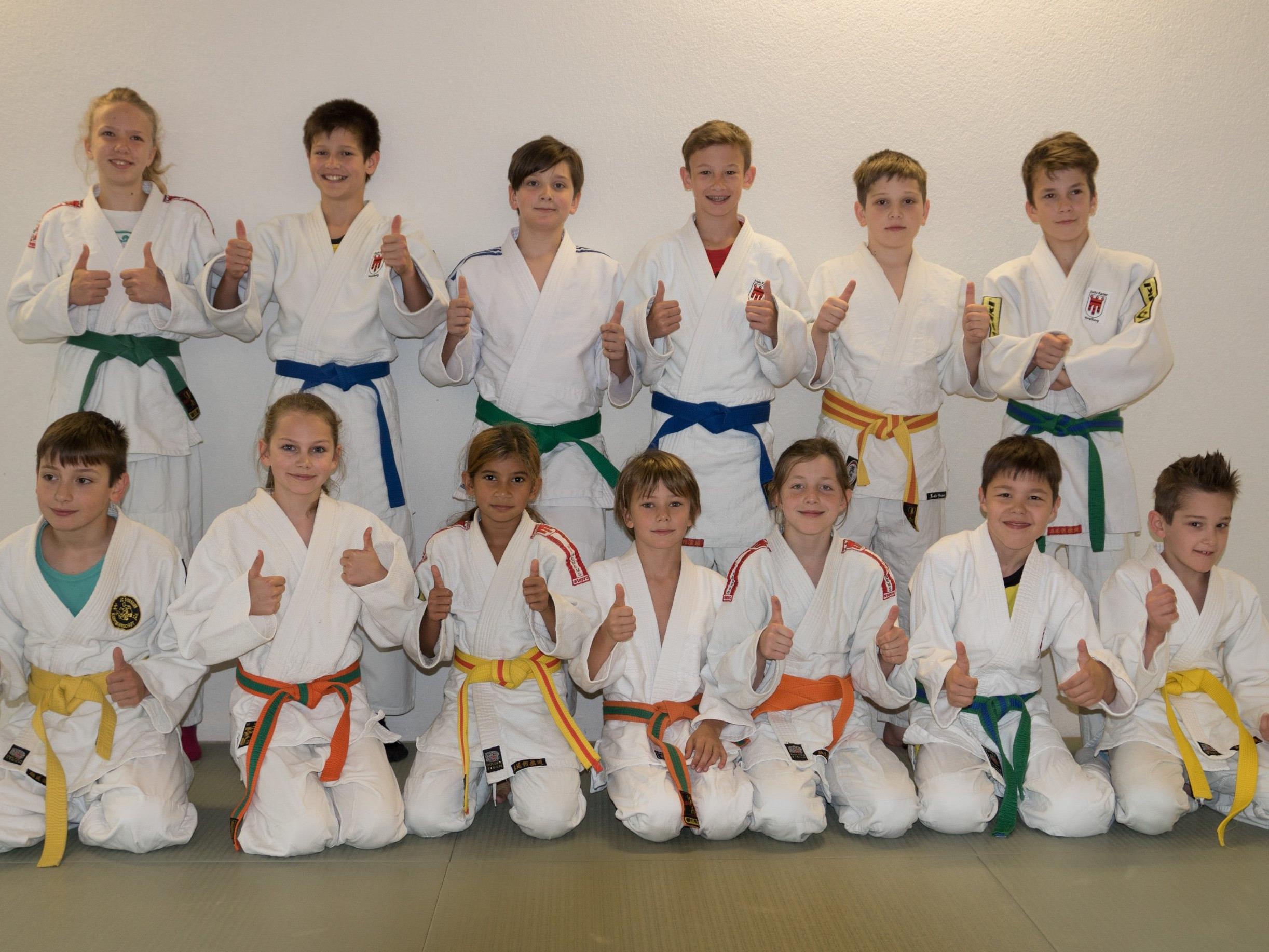 Judokas der Wettkampfgemeinschaft Hohenems-Dornbirn