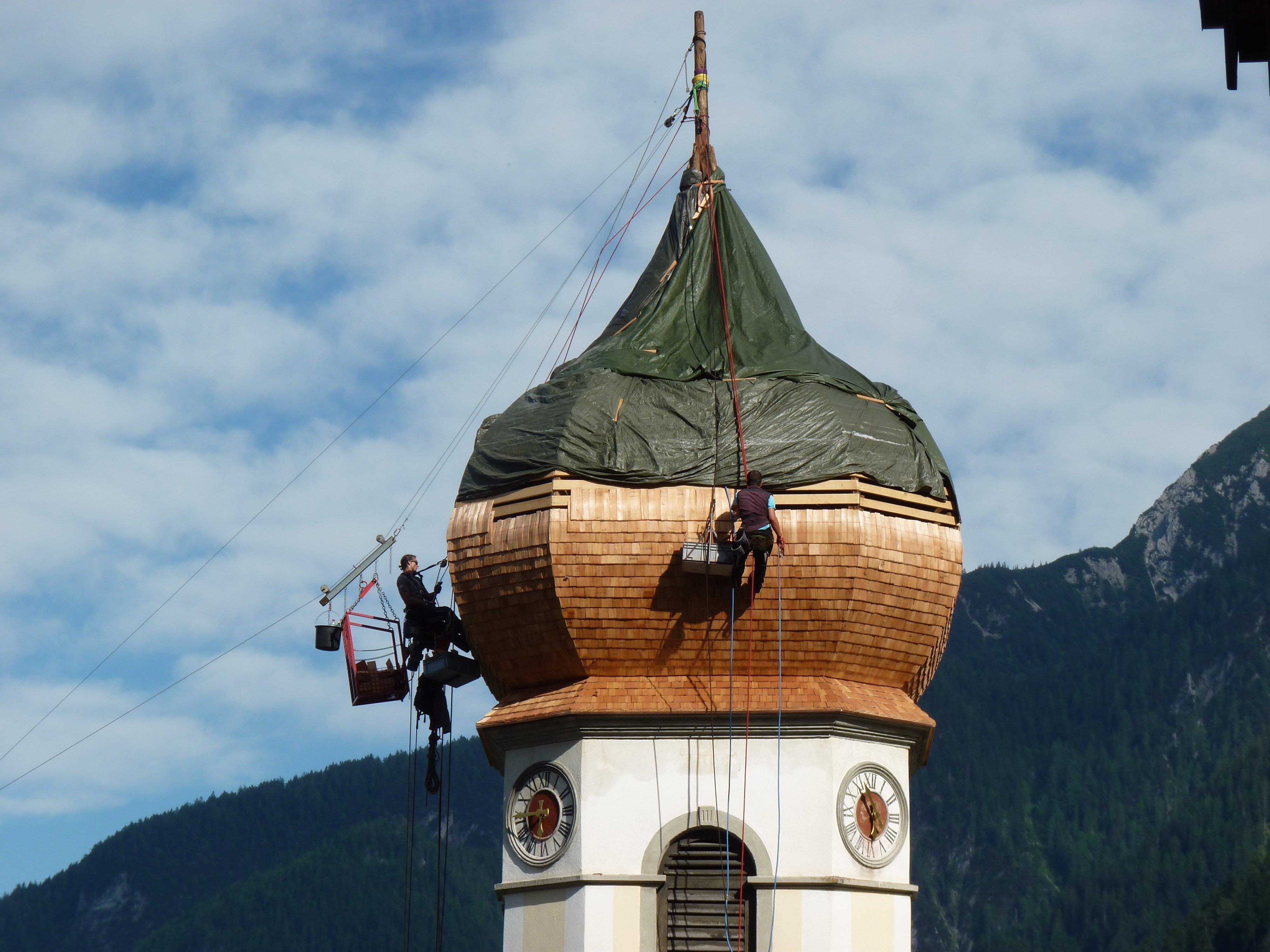 Die Turmdecker aus dem Osttirol sorgten für staunende Blicke bei den Passanten.