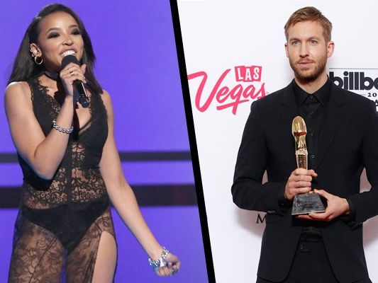 Tinashe ist mit Calvin Harris ausgegangen. Tinashe ist mit Calvin Harris ausgegangen.