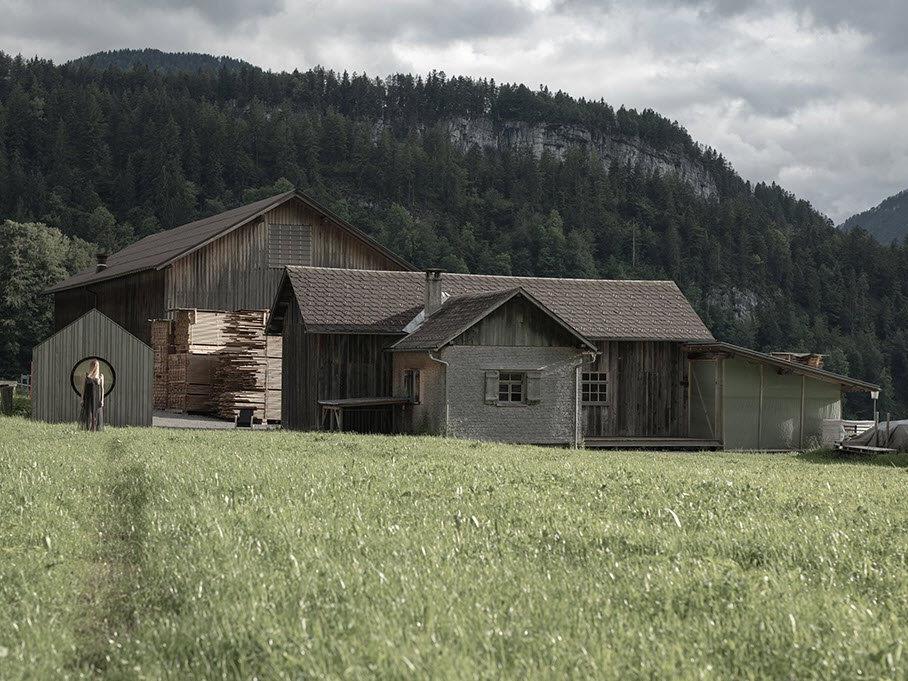 Die "Alte Säge" in Bezau: Viel natürlichen Raum für aktuelle Fragen bietet das FAQ Bregenzerwald