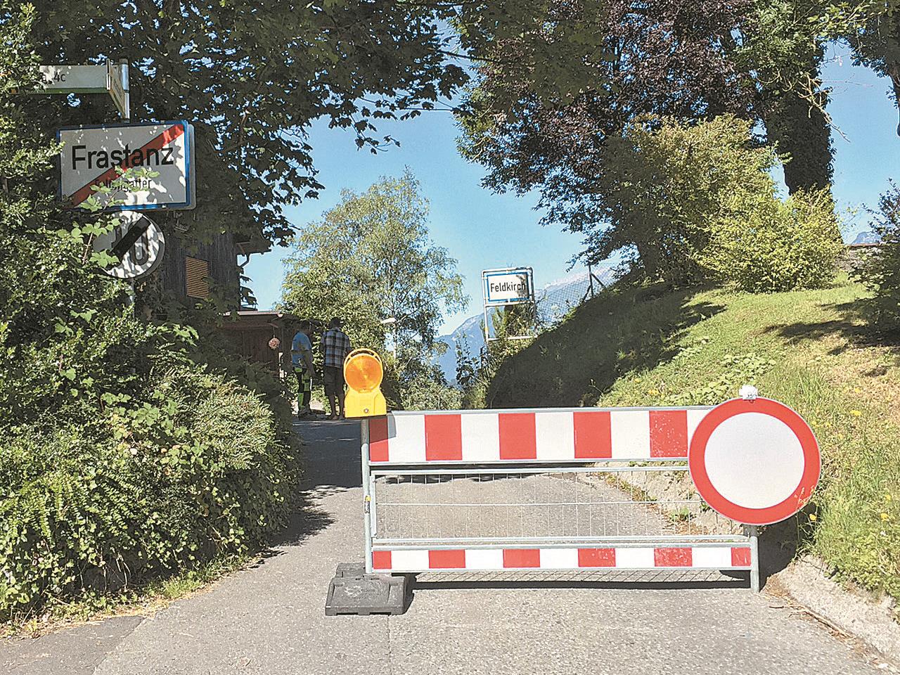 Bis voraussichtlich 5. August ist die Letzestraße für den gesamten Fahrzeugverkehr gesperrt.