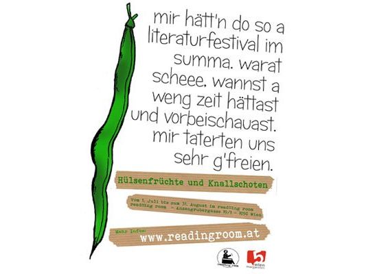Der Verein "read!!ing room" lädt zum diesjährigen Literatur-Fest in Margareten Der Verein "read!!ing room" lädt zum diesjährigen Literatur-Fest in Margareten