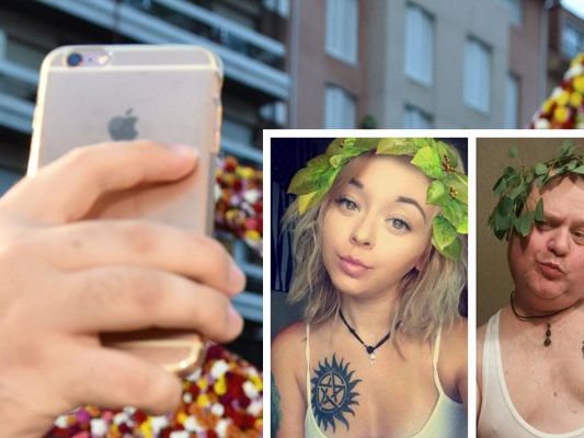 Chris "Burr" Martin macht die Selfie-Posen seiner Tochter nach- Chris "Burr" Martin macht die Selfie-Posen seiner Tochter nach-