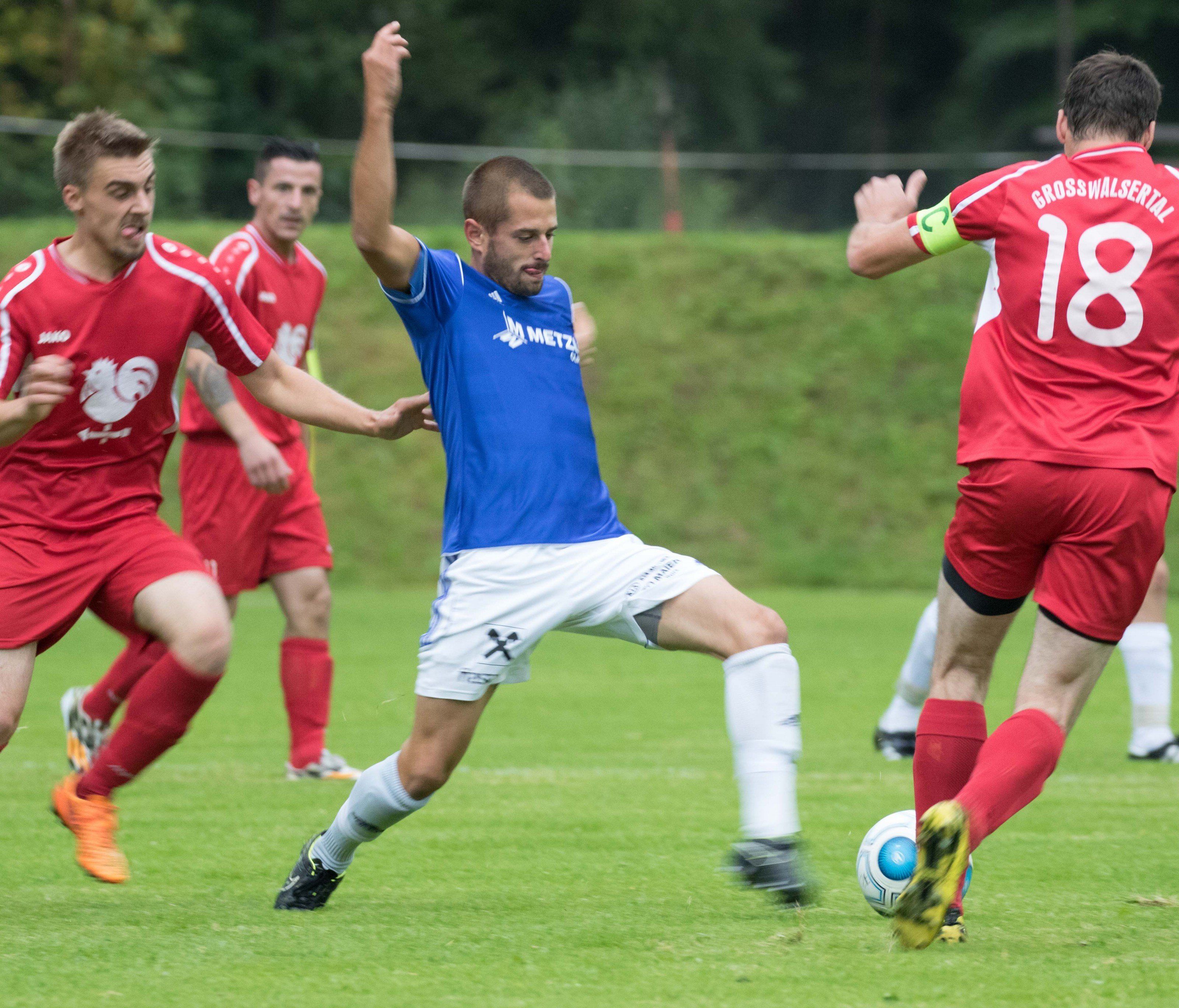 Rene Maissen und Co. konnten sich gegen Großwalsertal durchsetzen. Rene Maissen und Co. konnten sich gegen Großwalsertal durchsetzen.