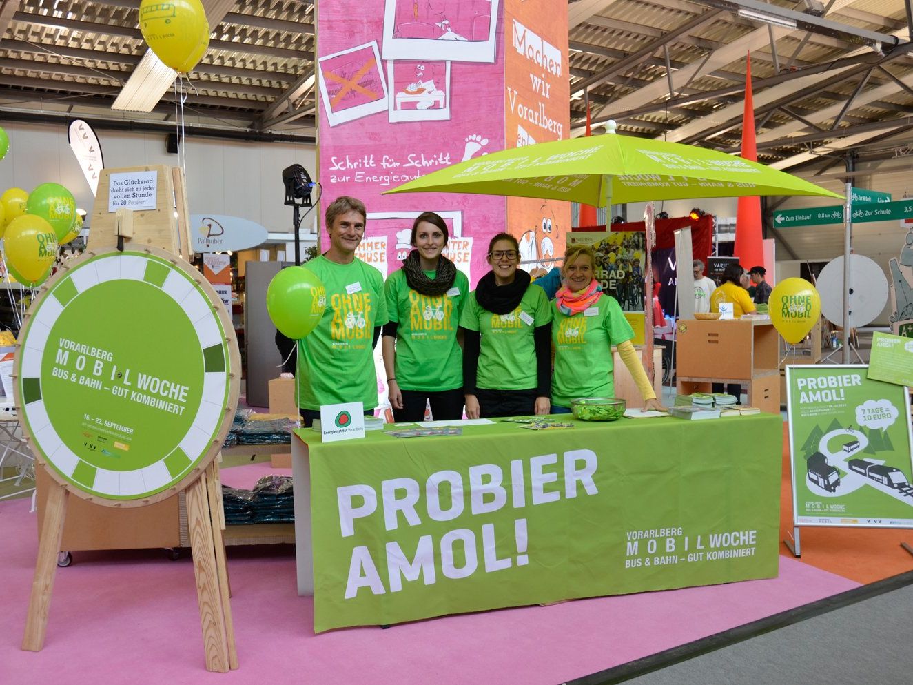 Infostand Aktionstage Mobilwoche Infostand Aktionstage Mobilwoche